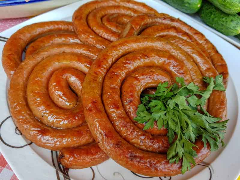 Украинская колбаса рецепт