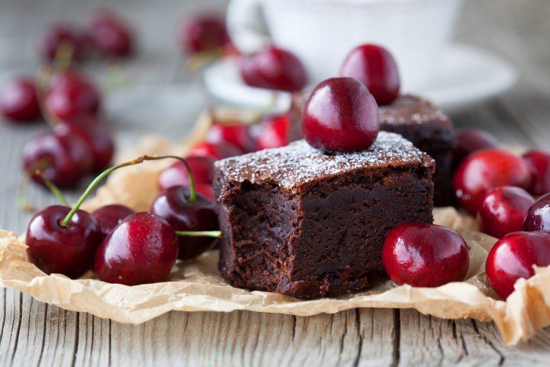 Рецепт ПП брауни с бананом и какао в духовке