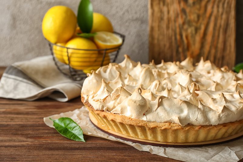Лимонный пирог: классический рецепт
