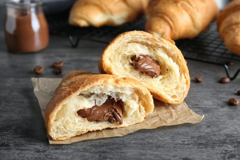 croissant with chocolate e1549210704959
