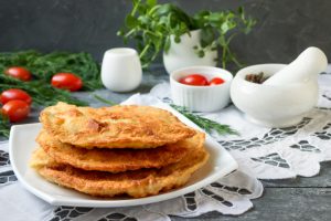 Чебуреки с мясом и сыром