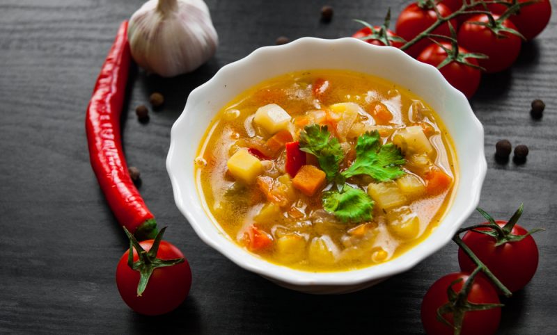 Сытный суп харчо: рецепт приготовления в домашних условиях на курином бульоне