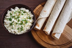 Рецепты приготовления лаваша с сыром
