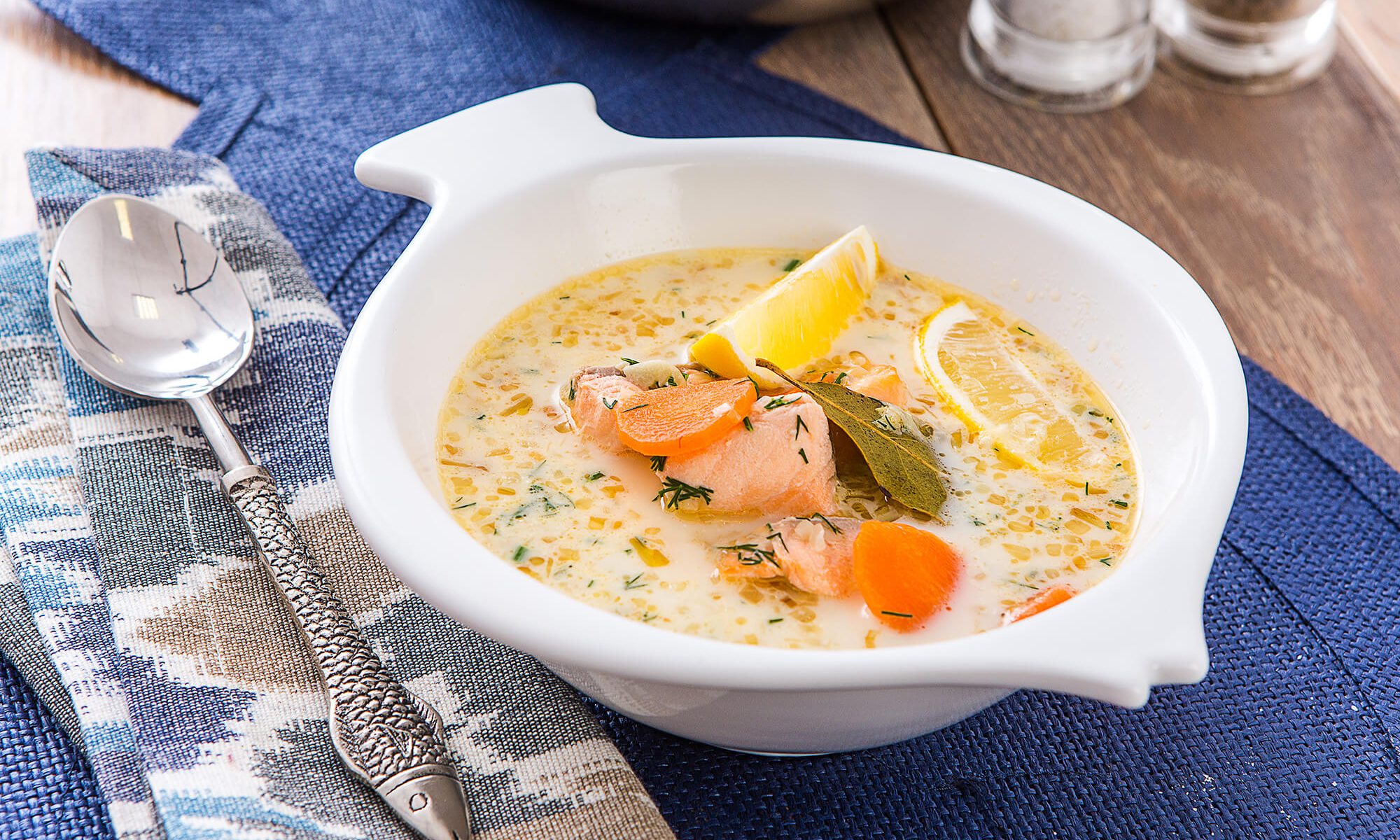 Суп рыбный с треской и овощами