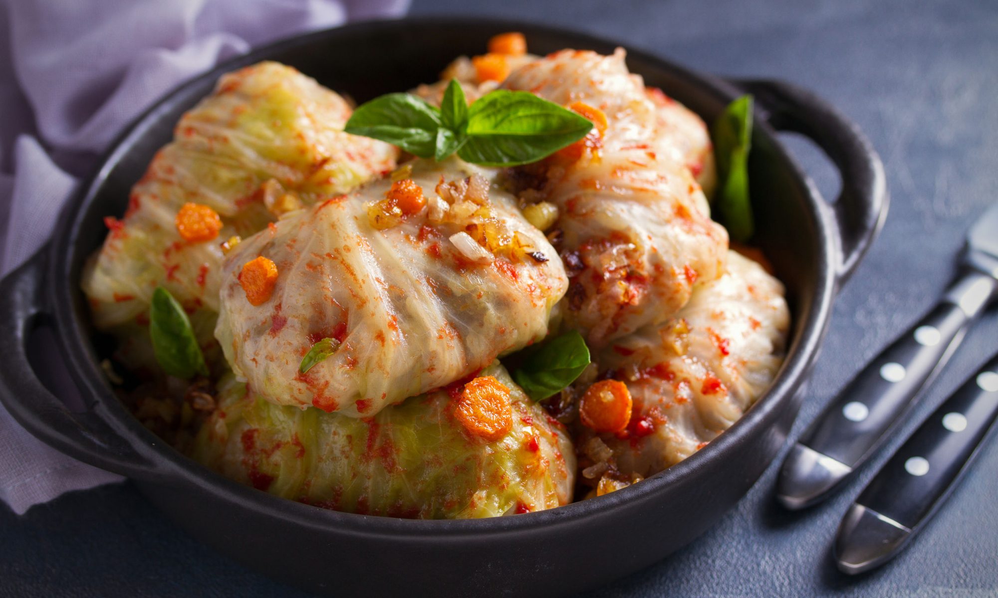 Голубцы с овощами и грибами: постный вариант классики