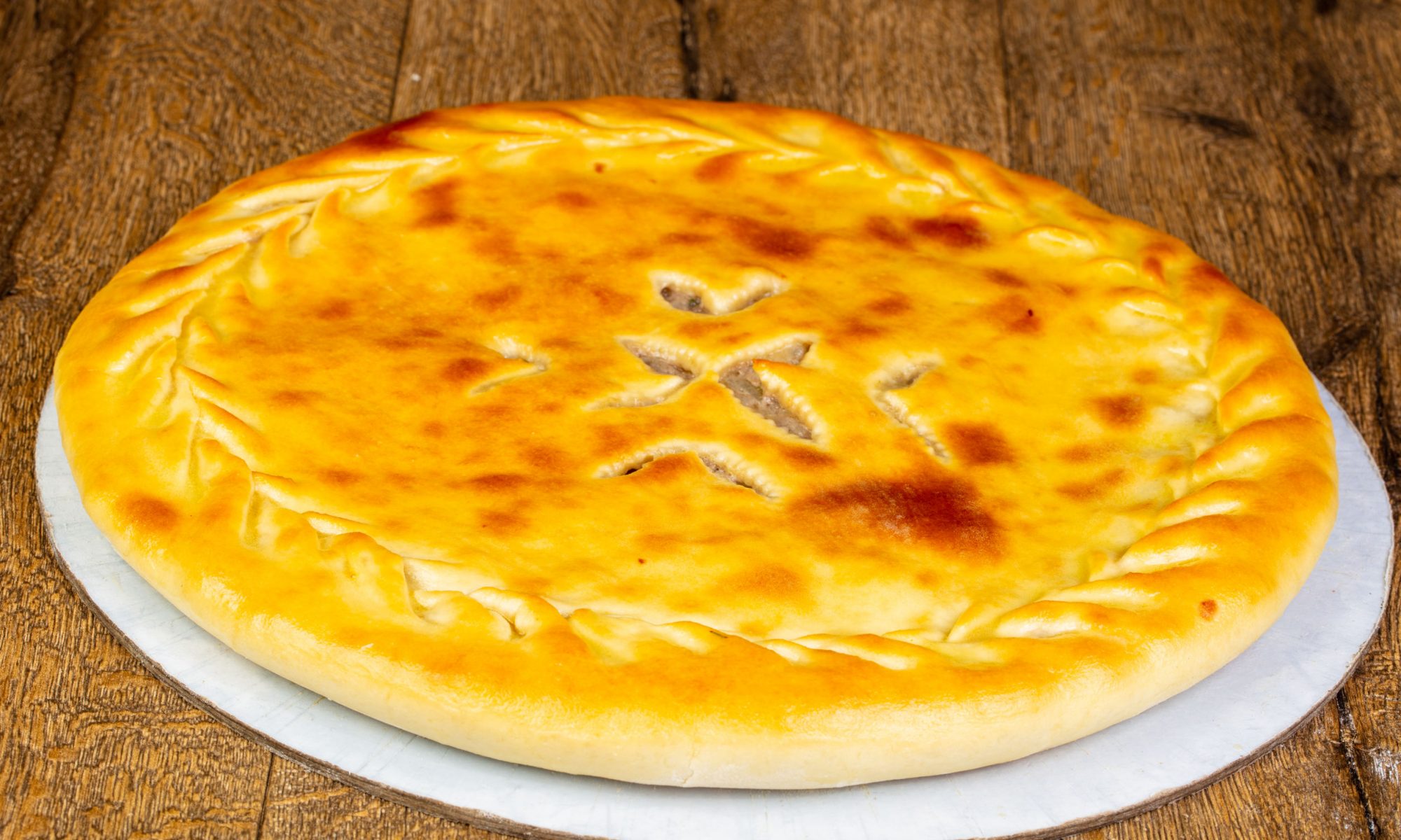 Вегетарианский пирог с овощами и крыжовником