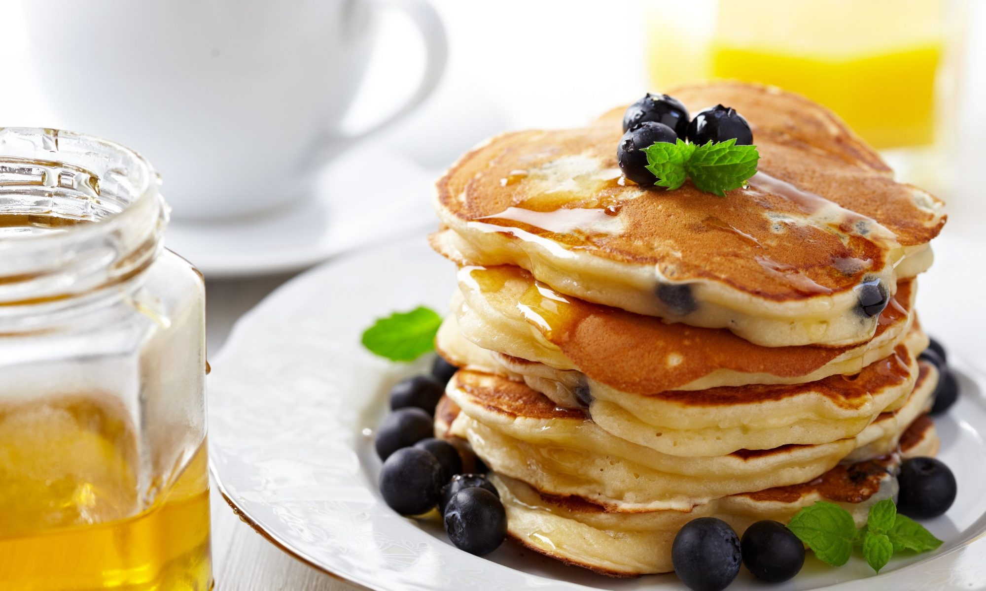 Панкейки на молоке