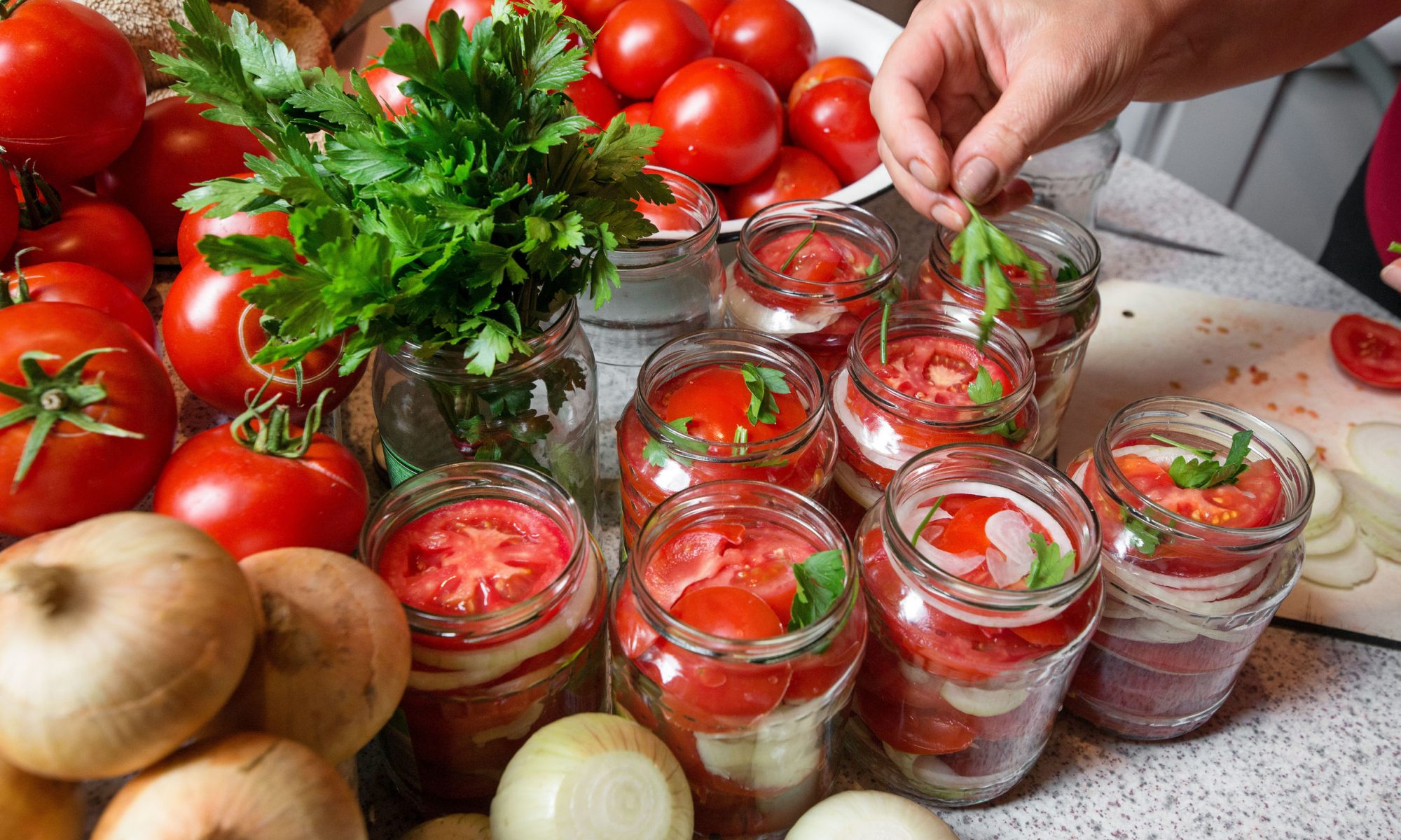 Особенности приготовления помидор по-армянски