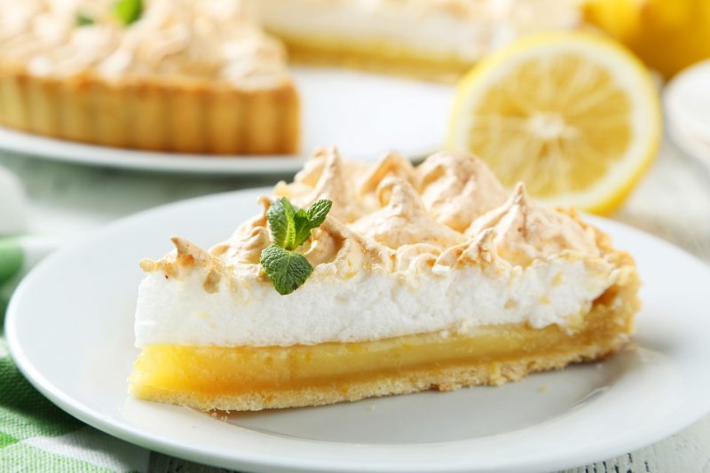 Рецепт очень вкусного лимонного пирога