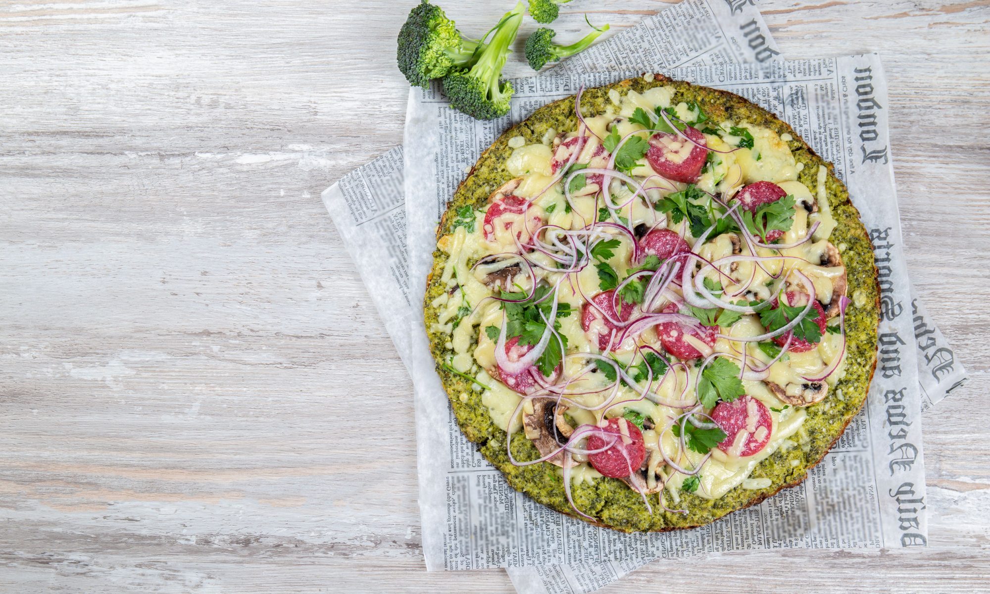 Зеленая ПП пицца – полезный и вкусный рецепт для правильного питания