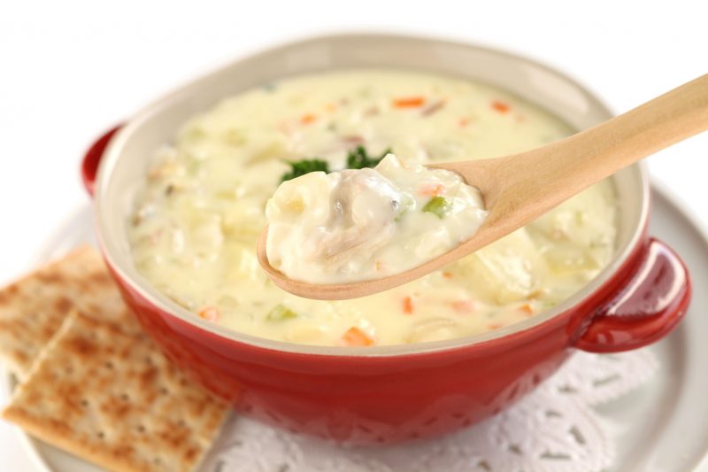 Clam Chowder: суп из моллюсков
