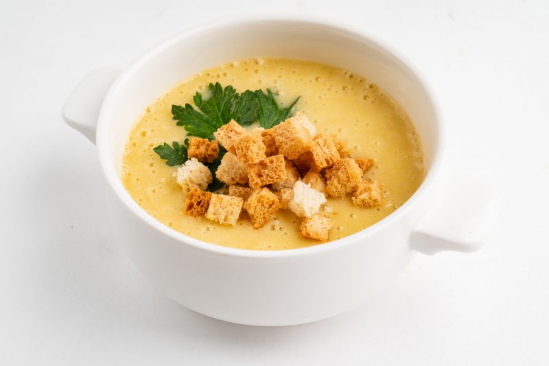 Нежный суп из кабачка и картошки