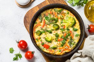 Фриттата с овощами: рецепт приготовления