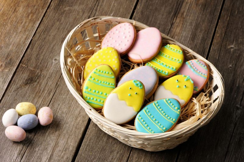 Easter homemade gingerbread