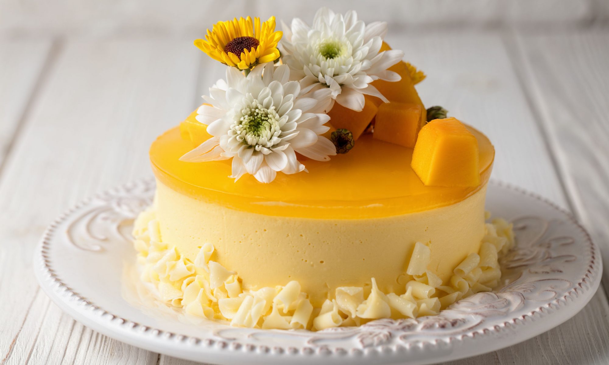 Апельсиновый чизкейк с кумкватами