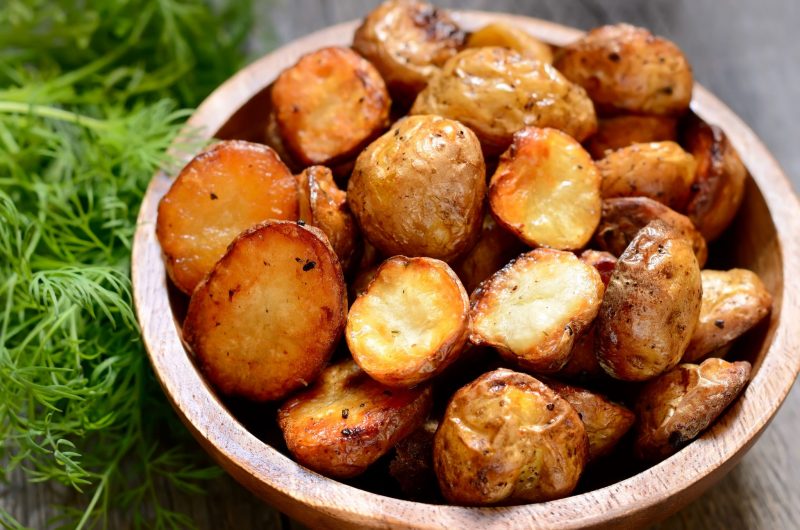 Картошка в печке