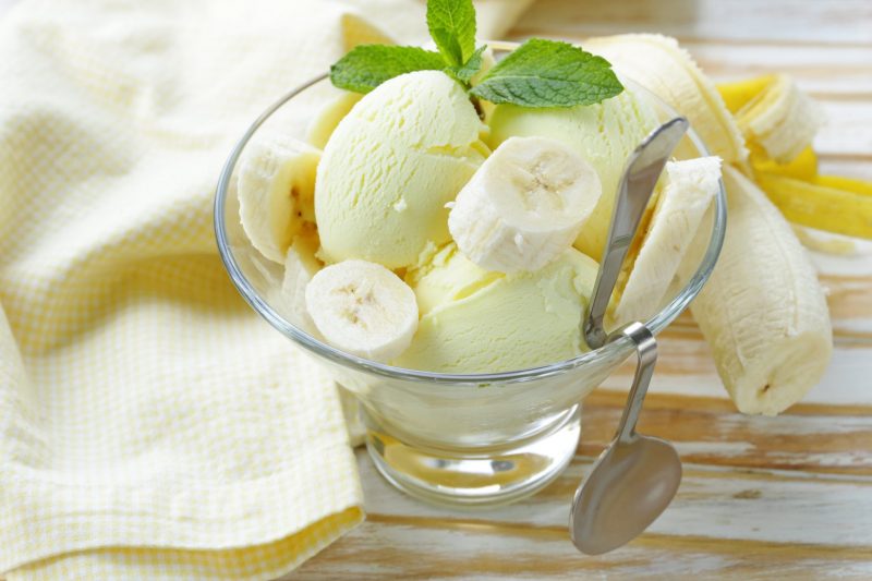 Вкусное банановое мороженое в домашних условиях