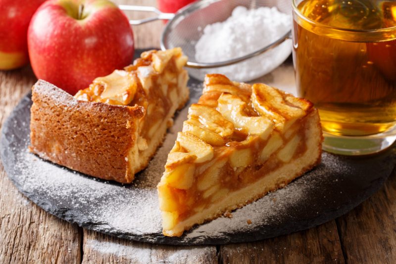Итальянский пирог с яблоками