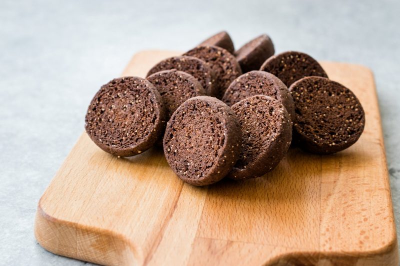 Шоколадное печенье брауни