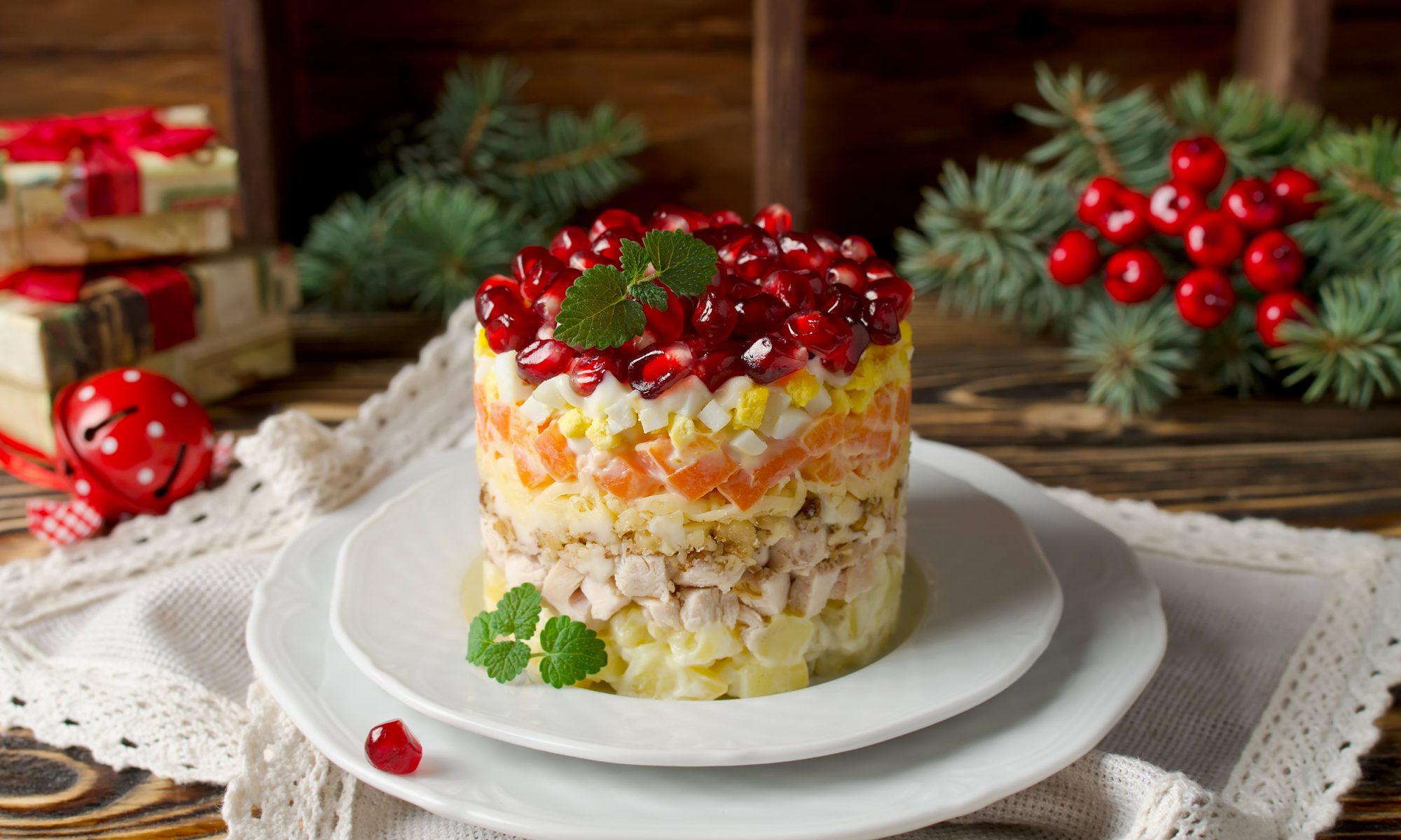 Главное блюдо на Новый год в России