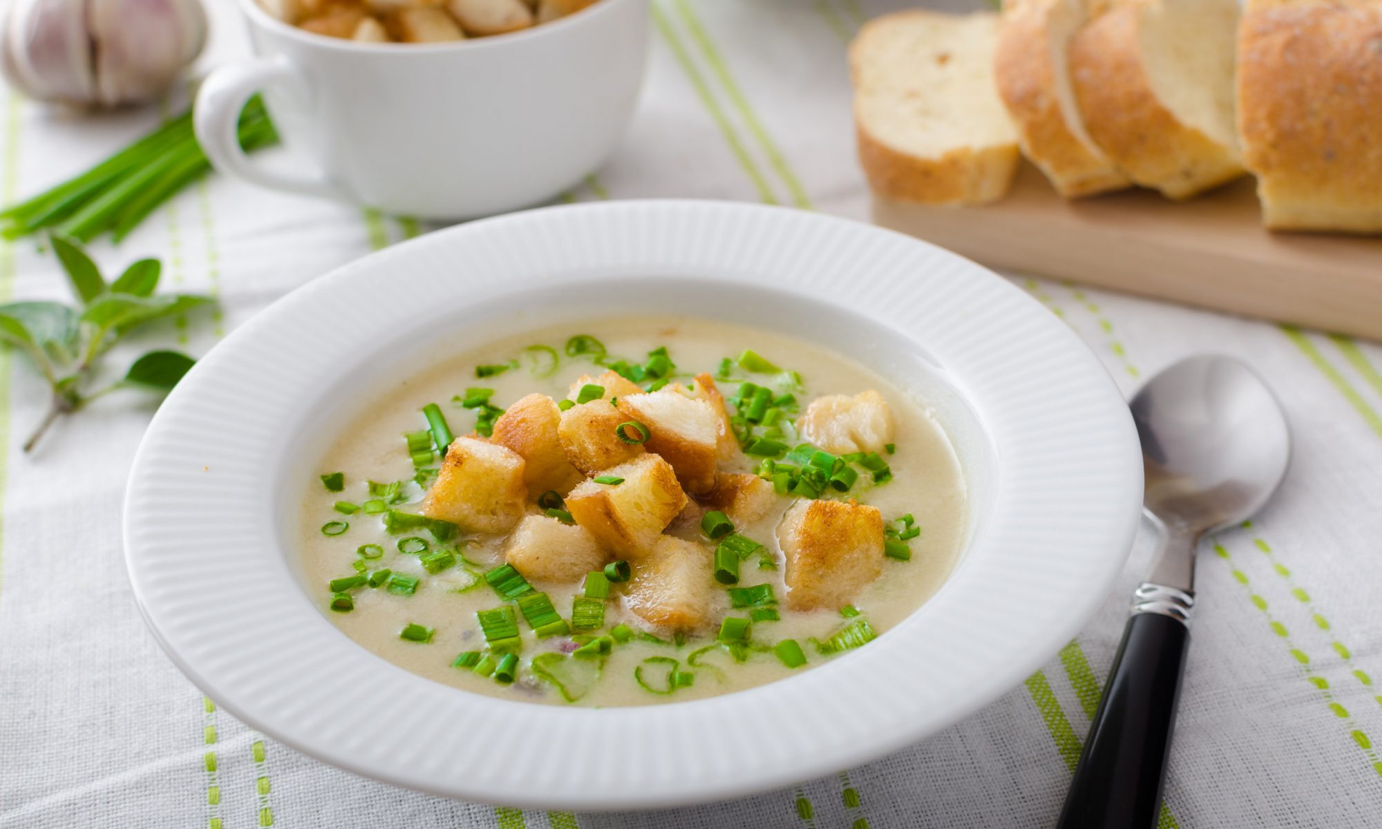 Чешский чесночный суп: рецепты приготовления