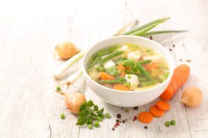 Домашний суп с фрикадельками