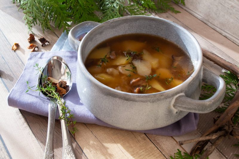 Рецепт грибного супа с перловкой | Интересные и вкусные блюда