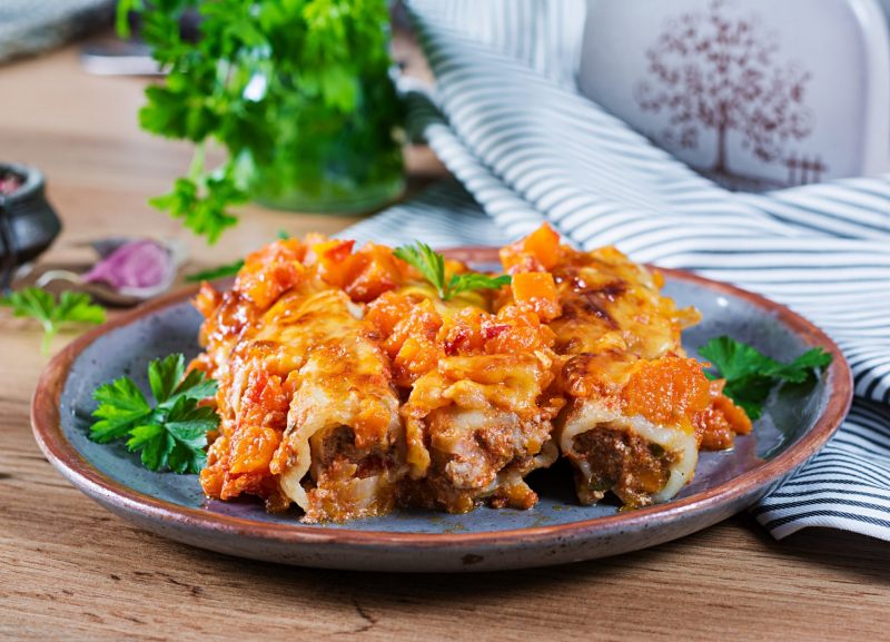 Каннеллони, фаршированные тыквой: рецепт от Шефмаркет