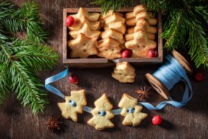 Печенье с миндалем и мандарином – аромат Нового года
