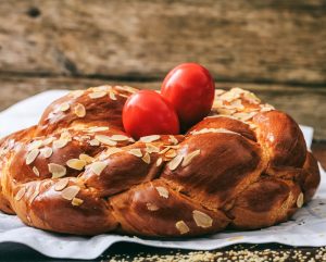 Греческий пасхальный пирог