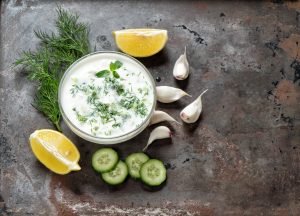 Салат с греческим йогуртом