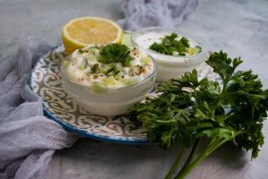 Салат с греческим йогуртом