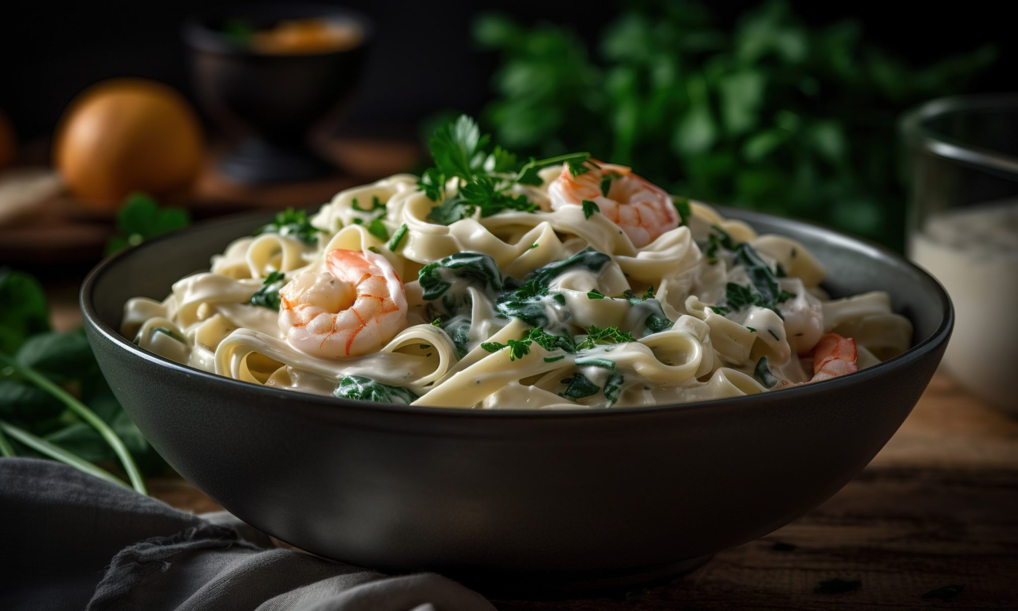 Паста с креветками в сливочно-чесночном соусе: изысканный вкус морепродуктов