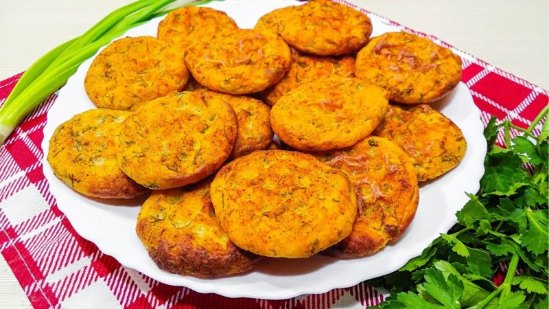 Картофельное печенье с сыром и прованскими травами