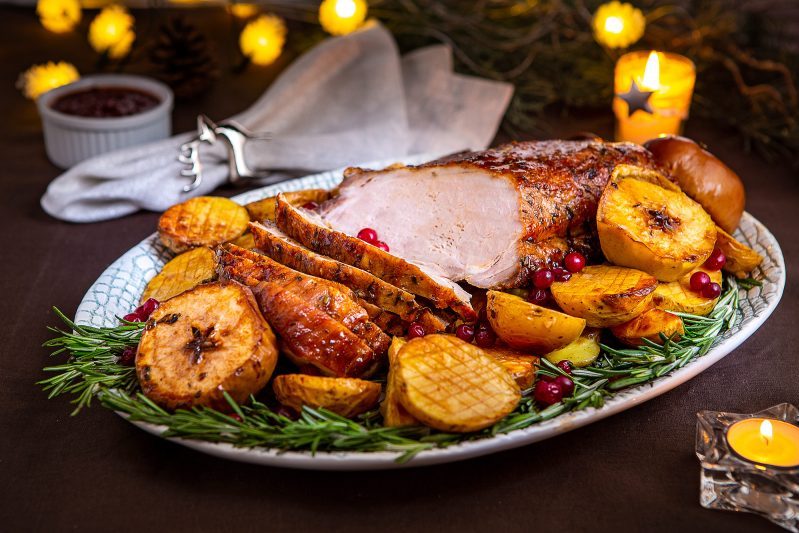 Свинина, запеченная в фольге целым куском: сочно, просто и вкусно