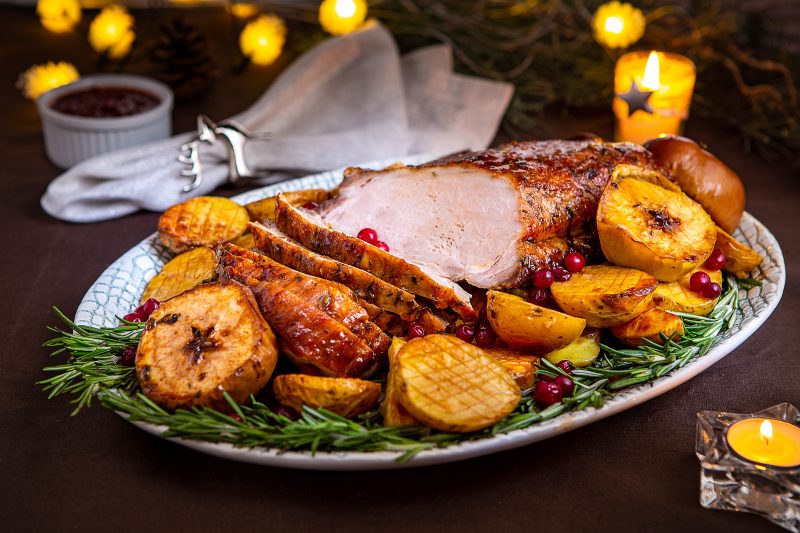 Свинина, запеченная в фольге целым куском: сочно, просто и вкусно