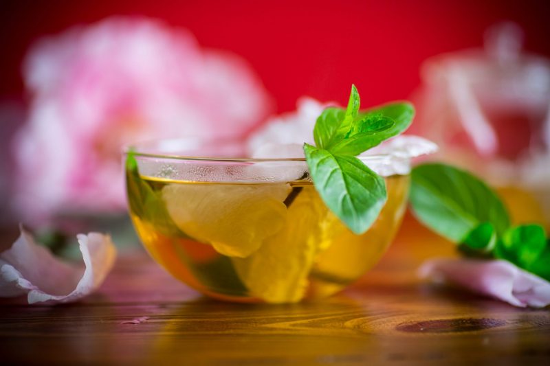 Травяной чай с чабрецом и грушей 