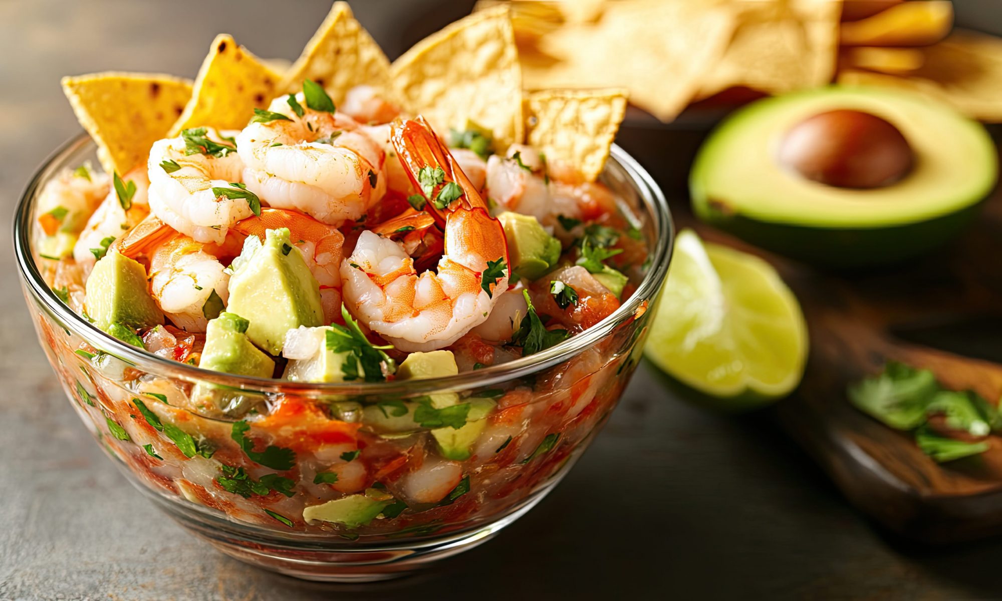 Севиче из креветок по-мексикански — свежесть моря и яркие цитрусовые нотки